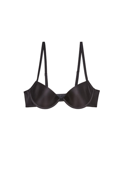 Black Le Gloss T-Shirt Bra | Fleur du Mal