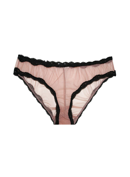 Petal Pink Sheer Tulle Bikini | Fleur du Mal
