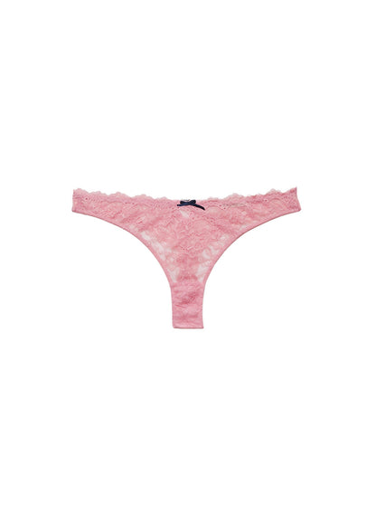 Pink Lady Bianca Lace Thong | Fleur du Mal