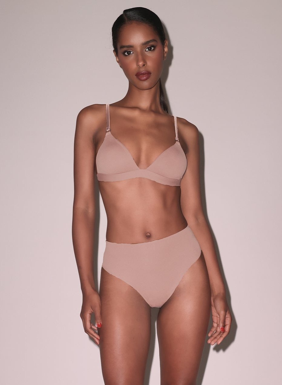 Le Stretch Micro High Waist Brief | Fleur du Mal
