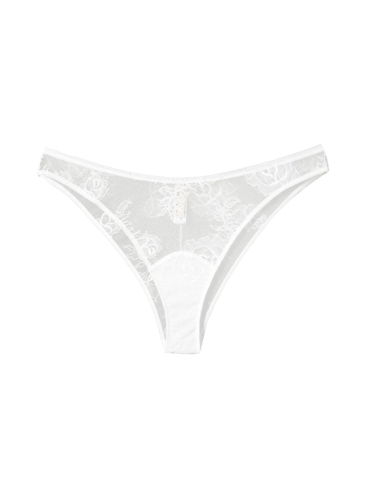 White Bouquet Lace Cheeky | Fleur du Mal