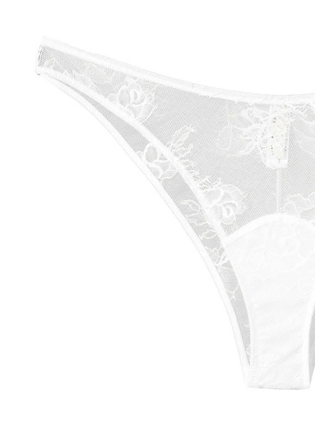 White Bouquet Lace Cheeky | Fleur du Mal