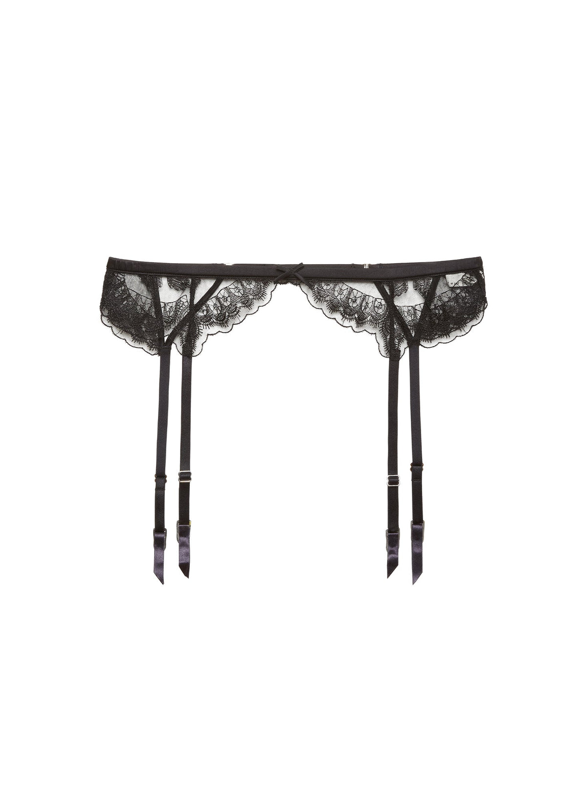 Black Mila Garter Belt | Fleur du Mal