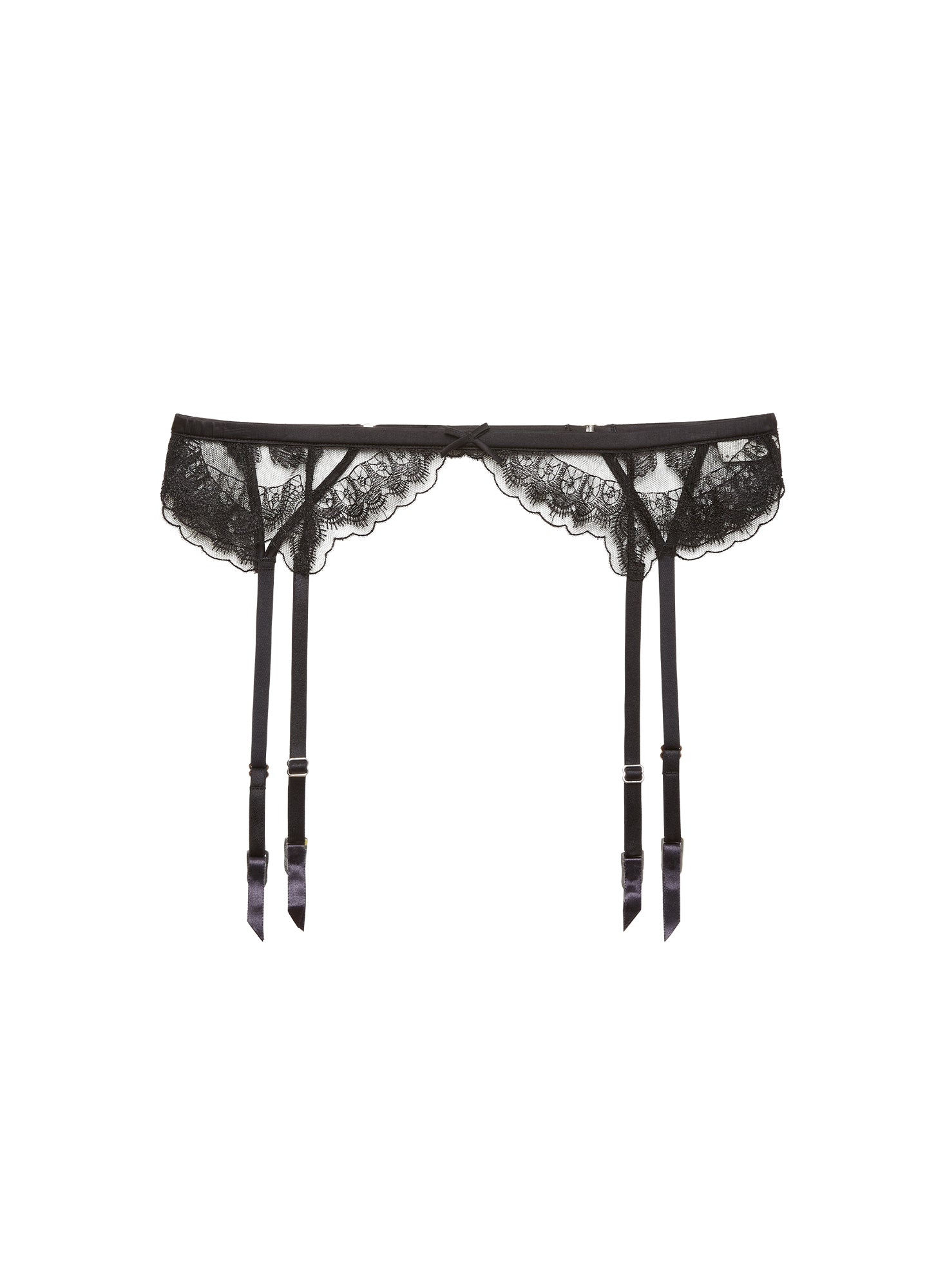 Black Mila Garter Belt | Fleur du Mal