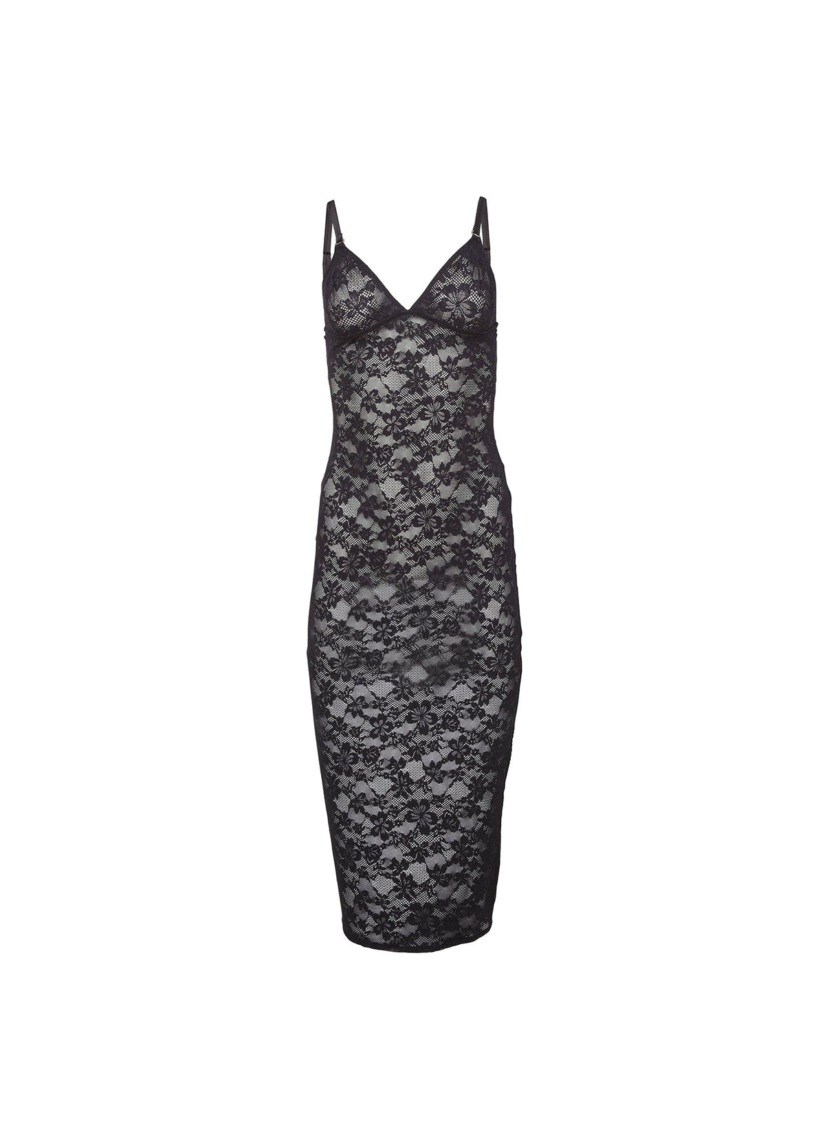 Le Stretch Lace Slip Dress | Fleur du Mal