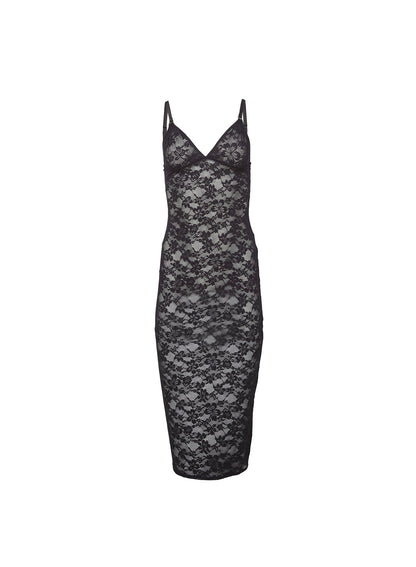 Le Stretch Lace Slip Dress | Fleur du Mal