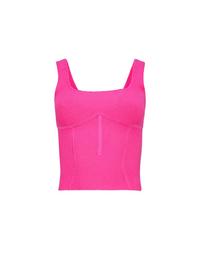 Wild Pink Jolie Tank Top | Fleur du Mal