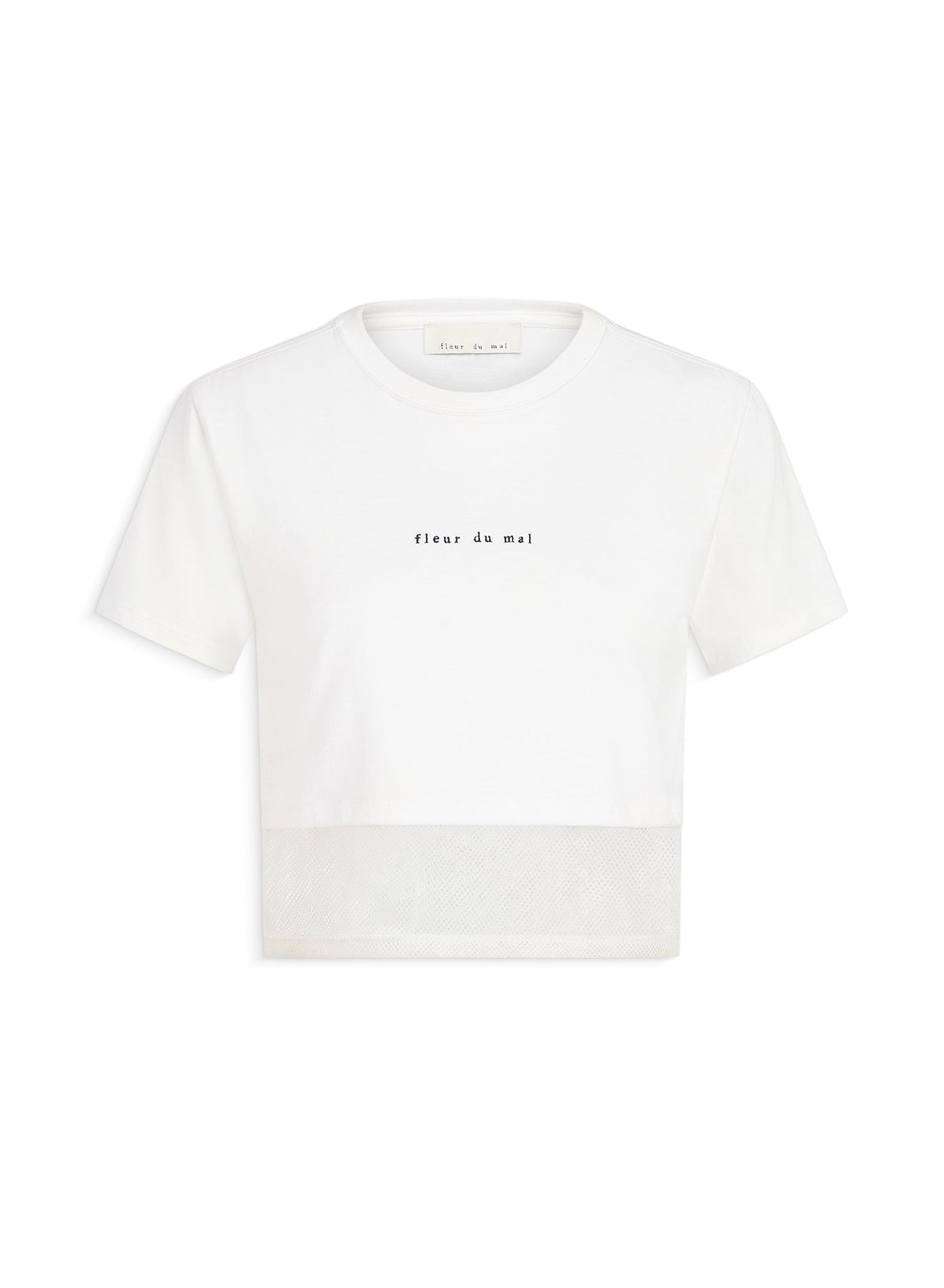 White Cool Down Tee | Fleur du Mal
