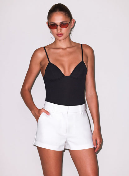 Ivory Tuxedo Short | Fleur du Mal
