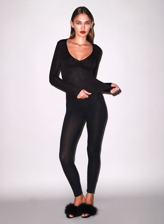 Black Butter Soft Legging | Fleur du Mal