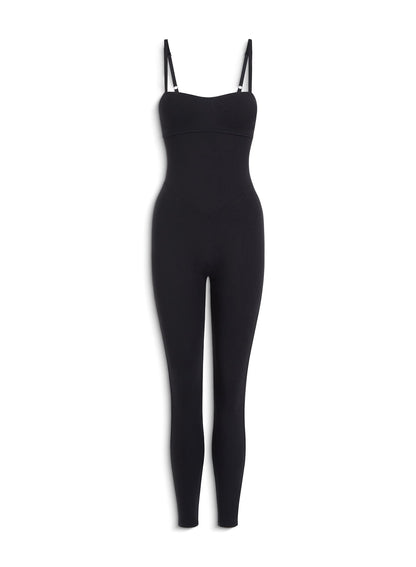 Black Sculpt Catsuit | Fleur du Mal
