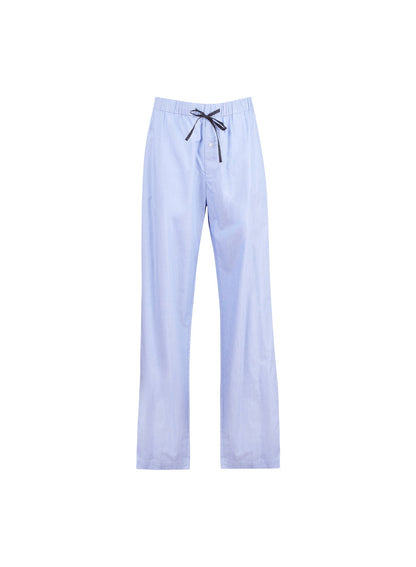 Pacific Blue Poplin PJ Pant | Fleur du Mal