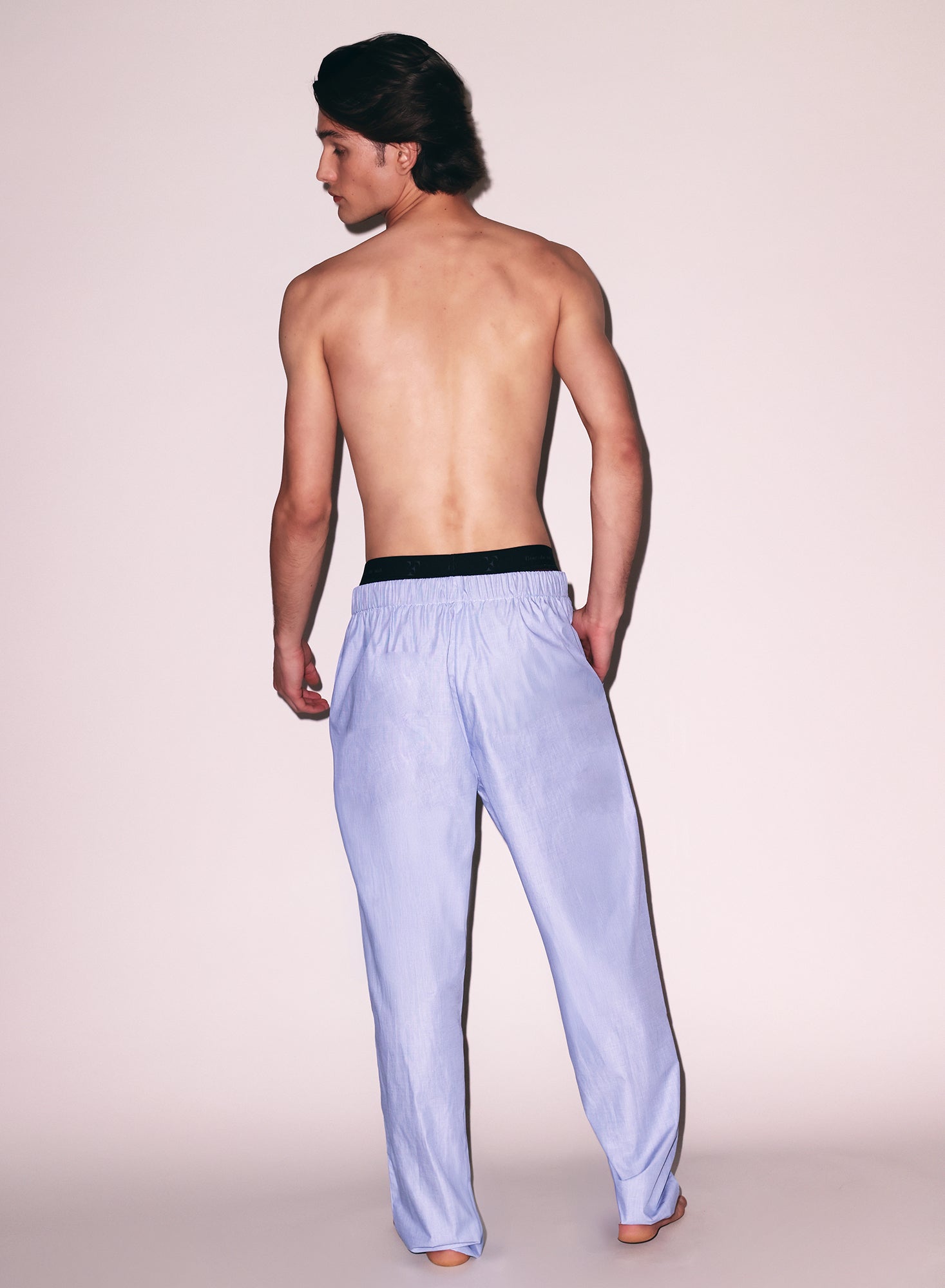 Pacific Blue Poplin PJ Pant | Fleur du Mal