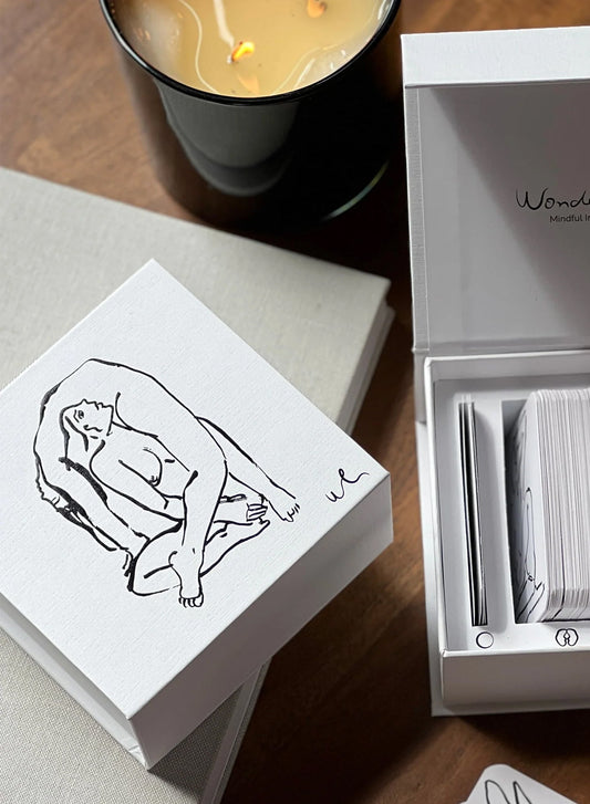 White Wonderlust Mindful Intimacy Card Deck | Fleur du Mal