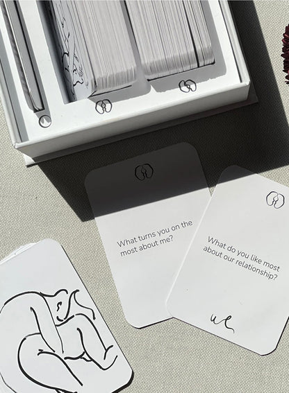 White Wonderlust Mindful Intimacy Card Deck | Fleur du Mal
