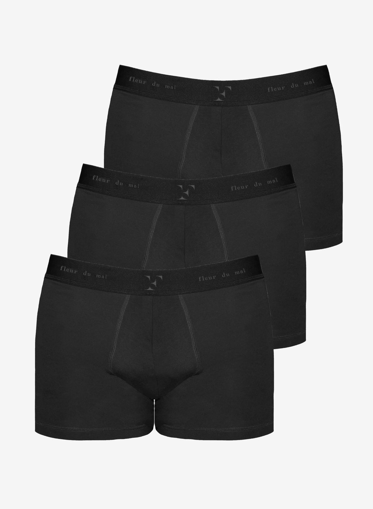 Men's Black Boxer 3-Pack | Fleur du Mal