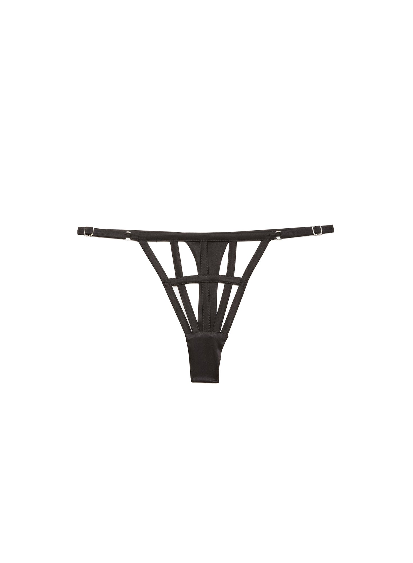 Black Caged Thong | Fleur du Mal