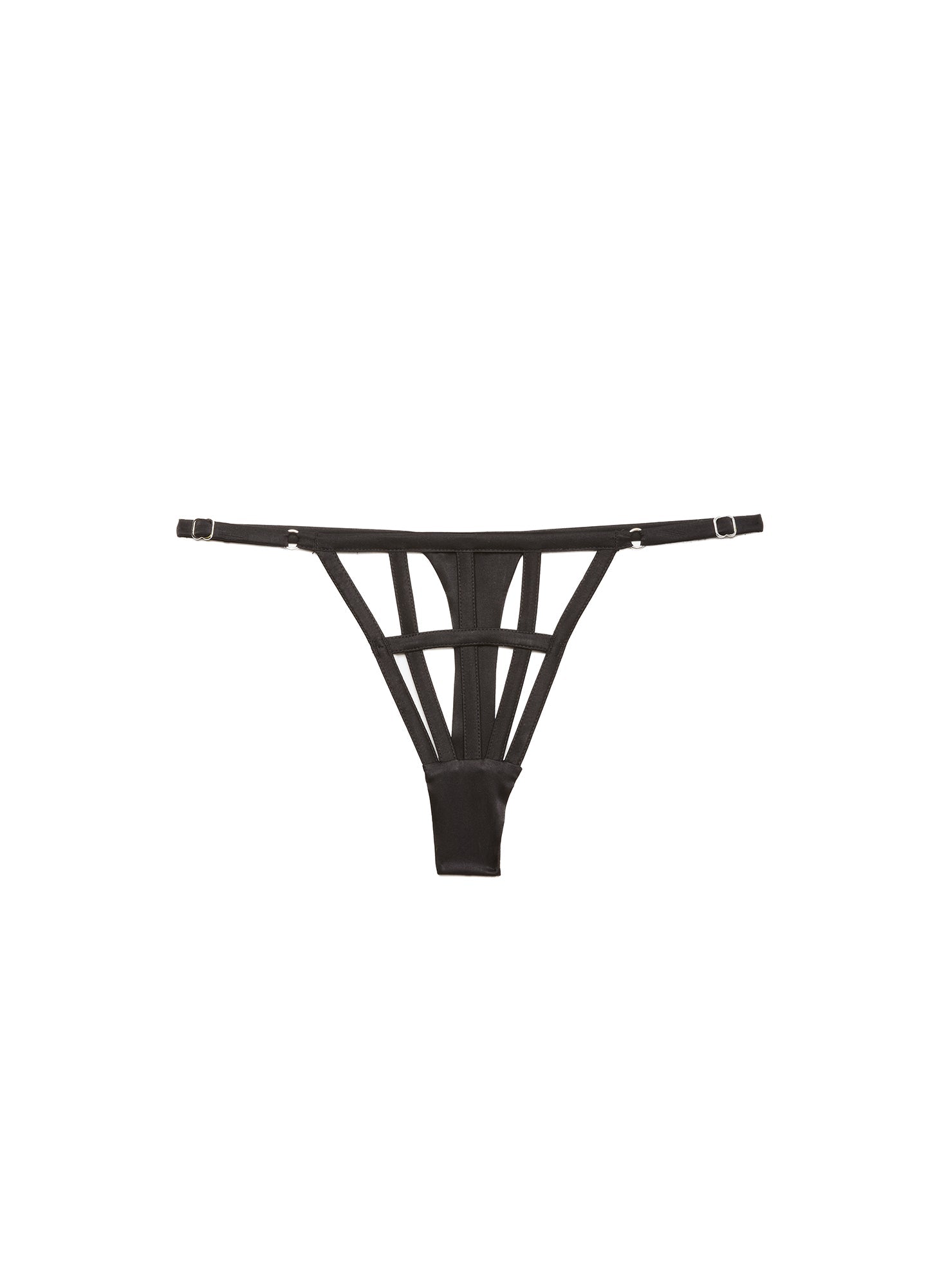 Black Caged Thong | Fleur du Mal