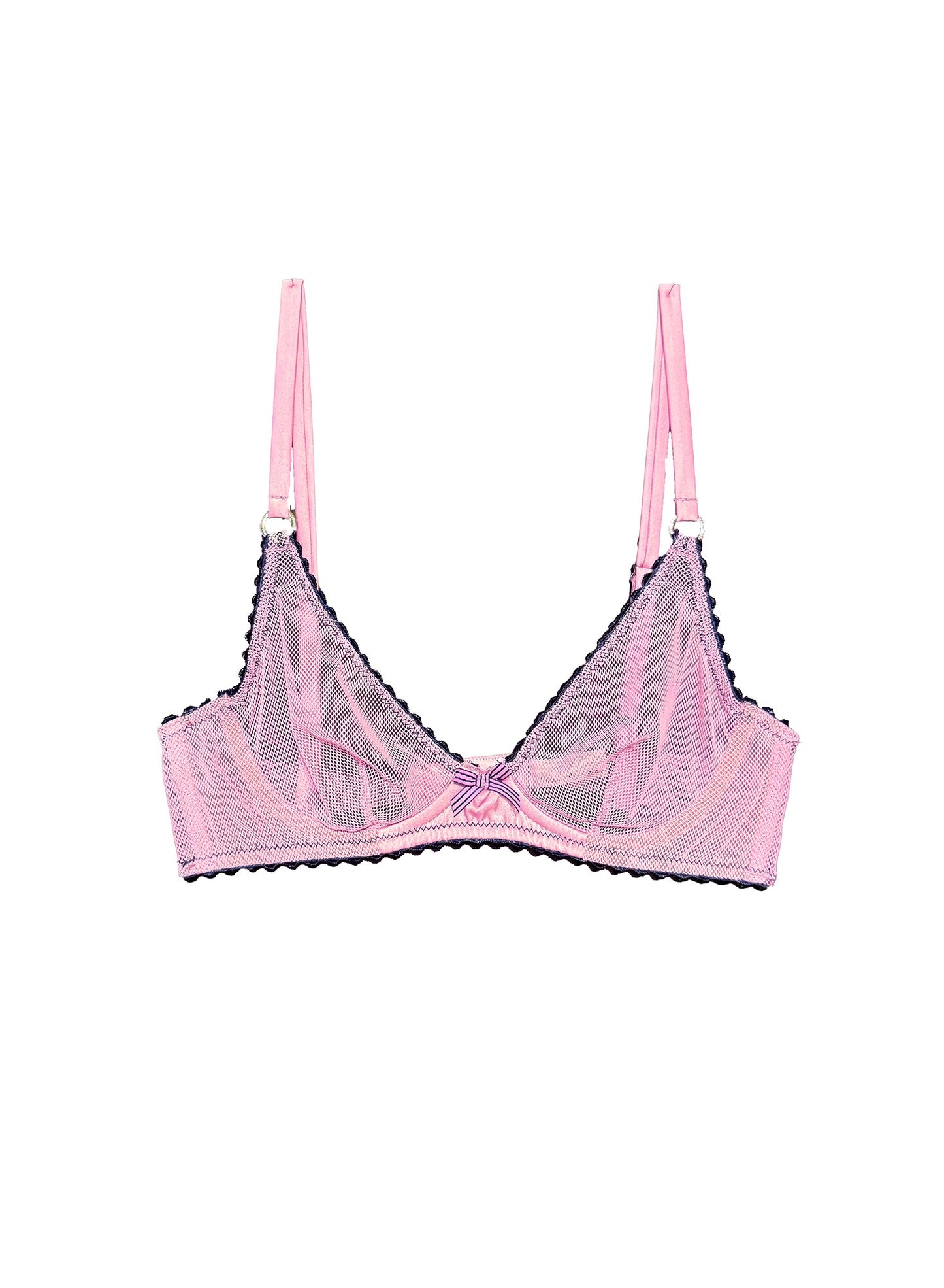 Bisou Sabrina Mini Fishnet Demi Bra | Fleur du Mal