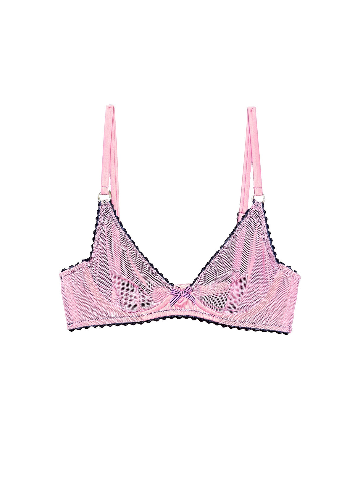 Bisou Sabrina Mini Fishnet Demi Bra | Fleur du Mal