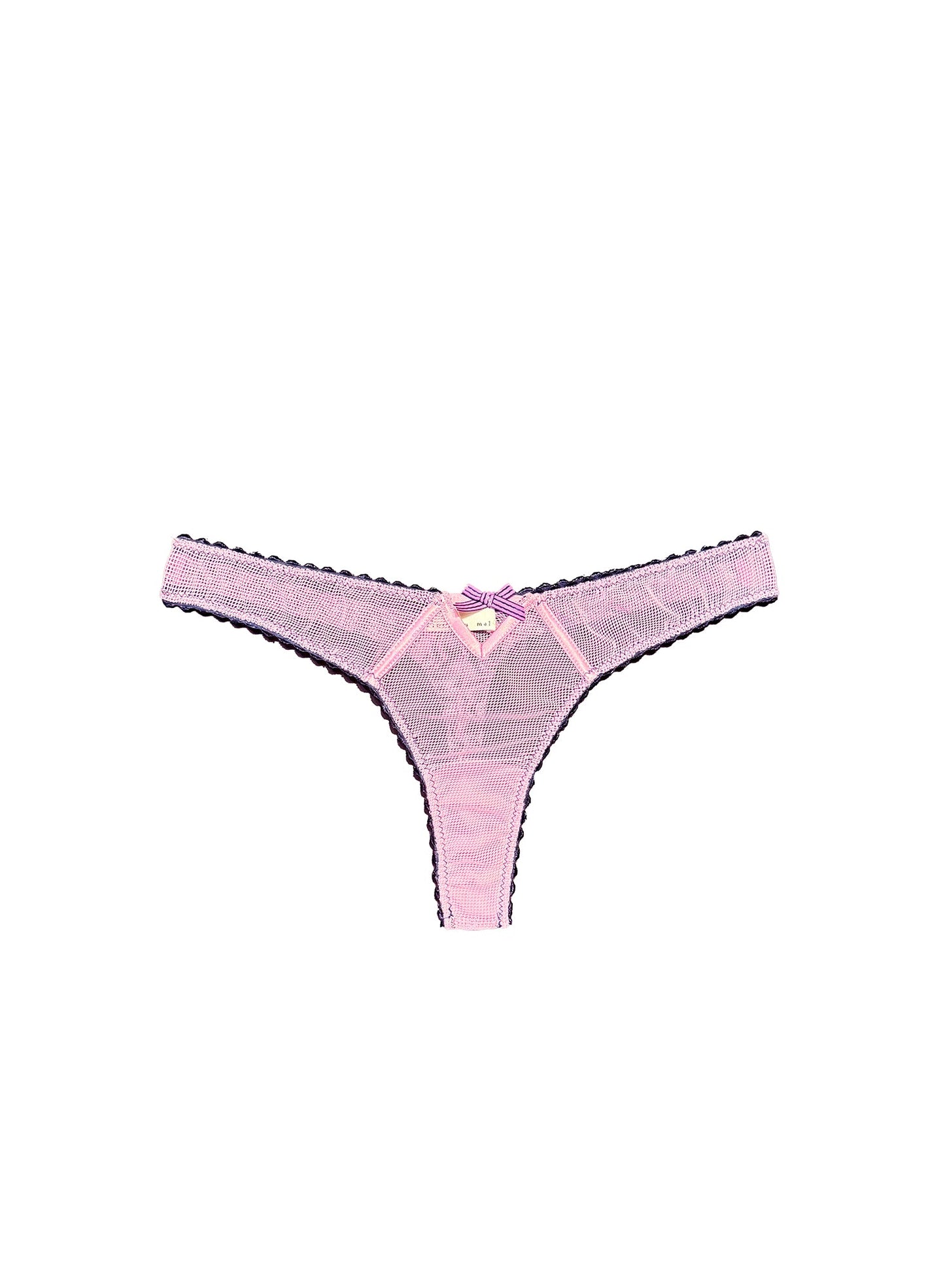 Bisou Sabrina Mini Fishnet Thong | Fleur du Mal