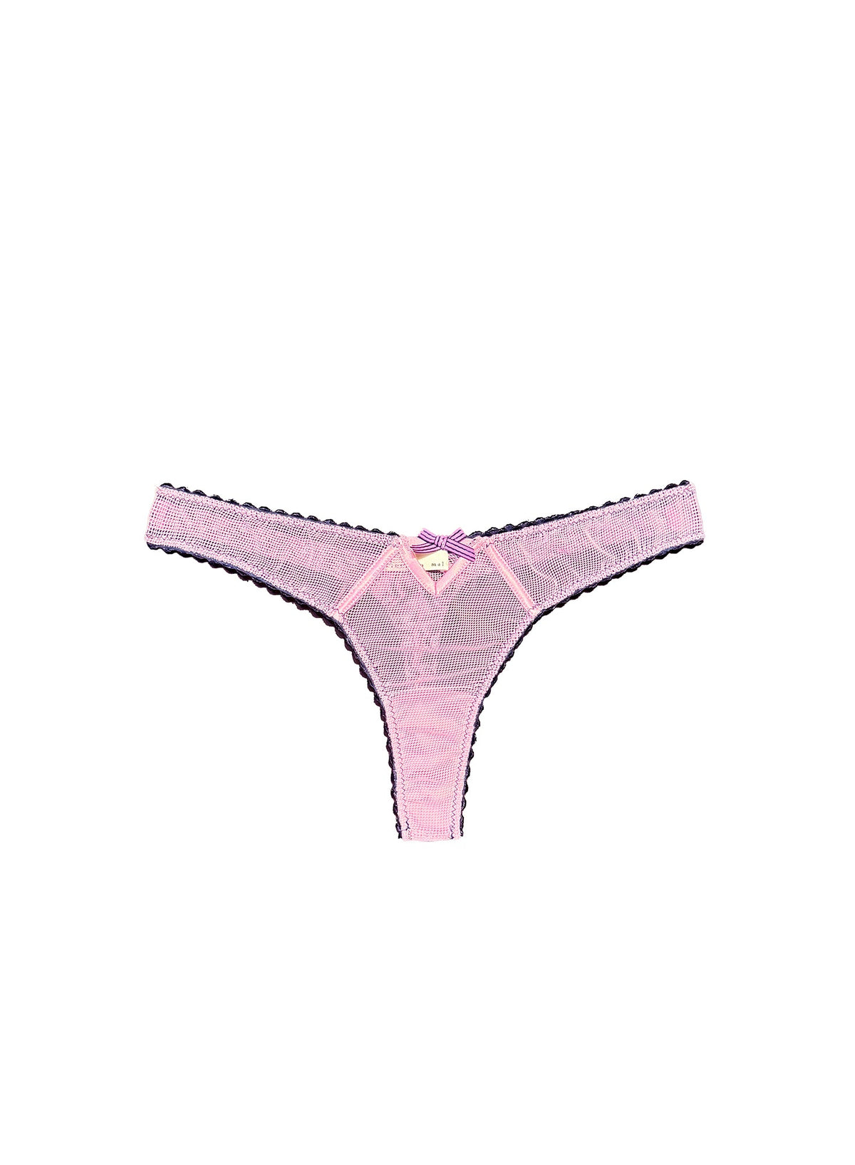 Bisou Sabrina Mini Fishnet Thong | Fleur du Mal