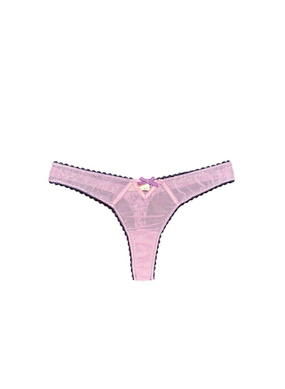 Bisou Sabrina Mini Fishnet Thong | Fleur du Mal