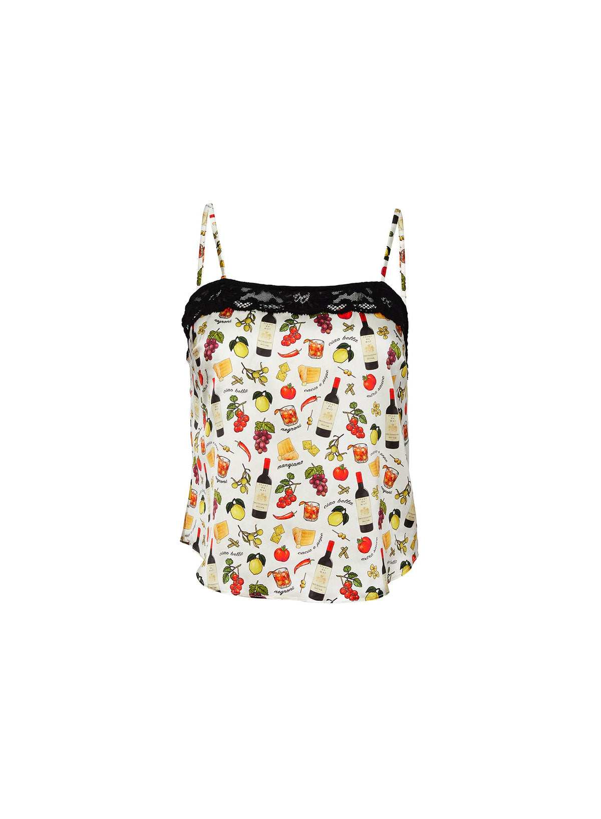 Printed Charlotte Lace Cami | Fleur du Mal