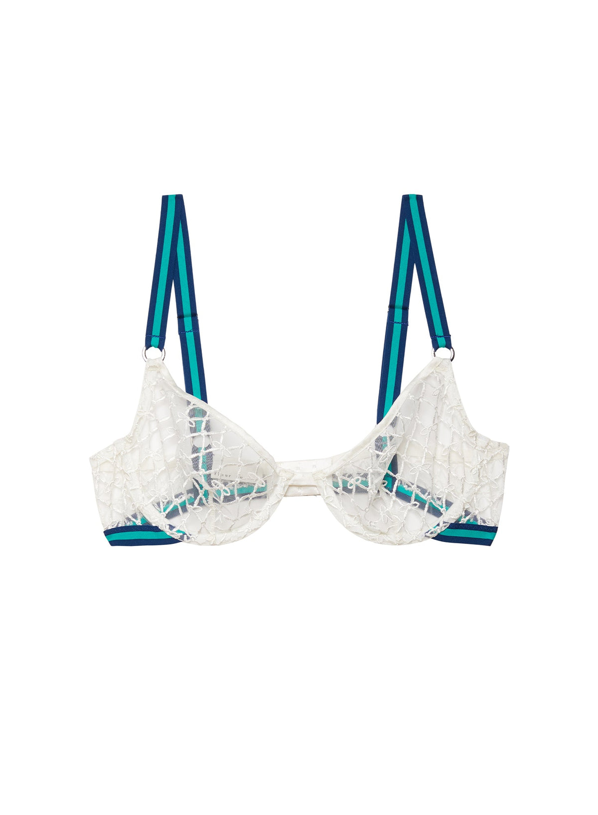 Ivory Match Point Demi Bra | Fleur du Mal