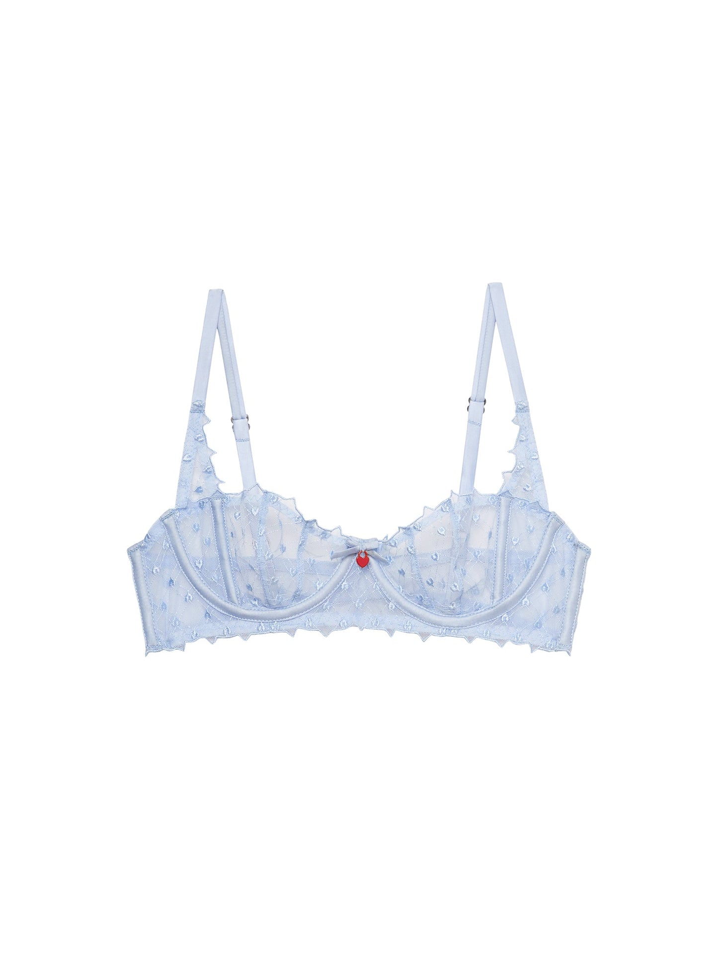 Love Lock Embroidery Balconette | Fleur du Mal