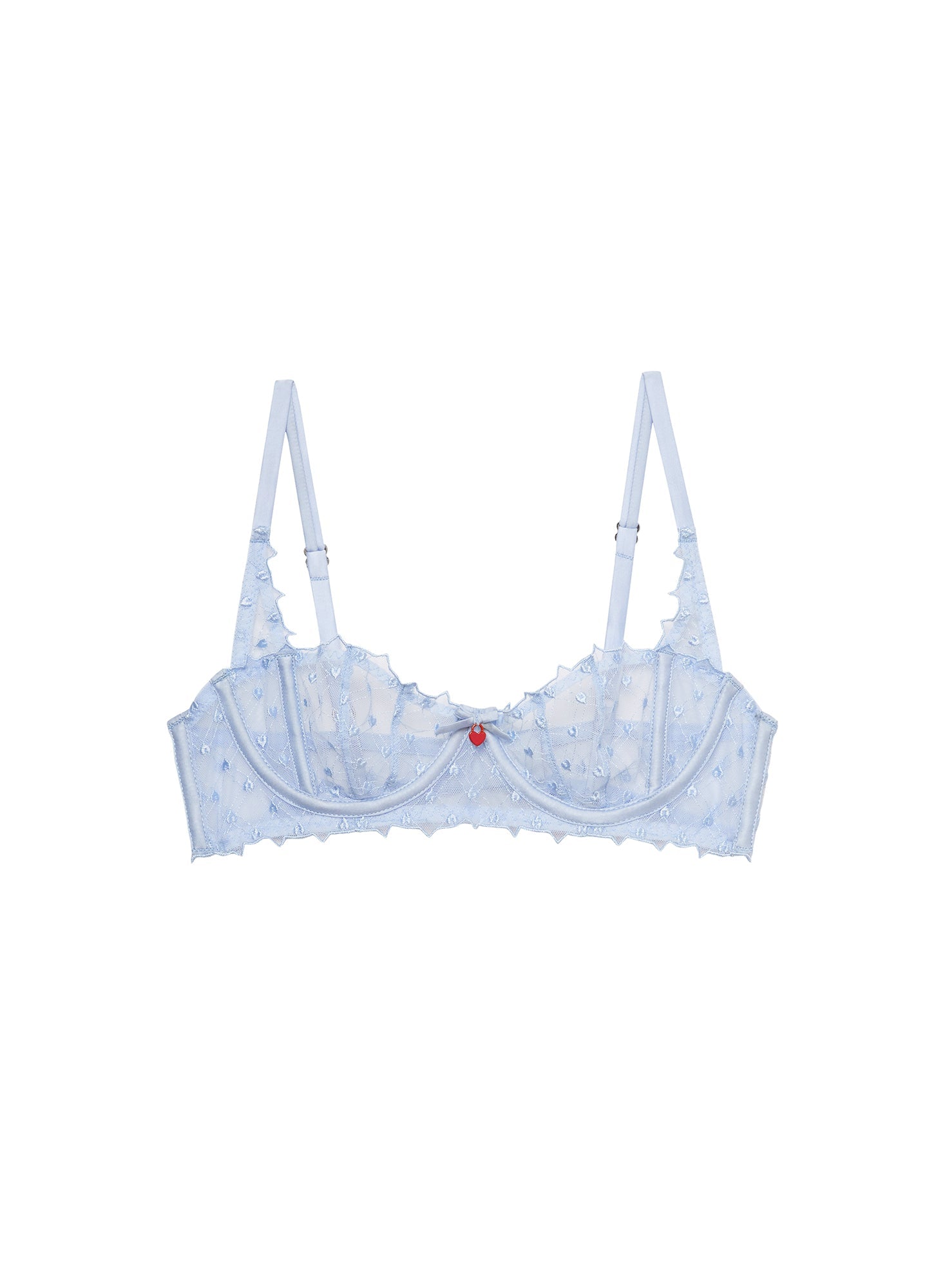 Love Lock Embroidery Balconette | Fleur du Mal
