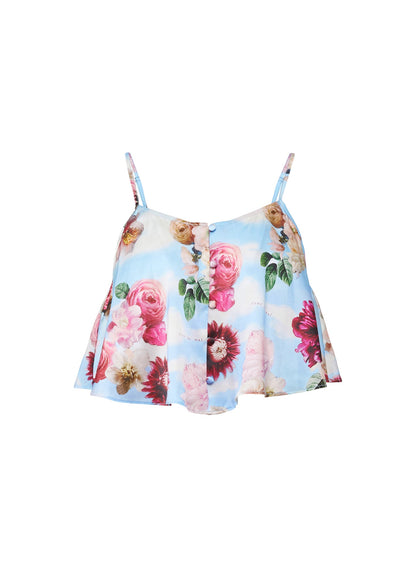 Dreamy Floral Print Luxe Flutter Cami | Fleur du Mal