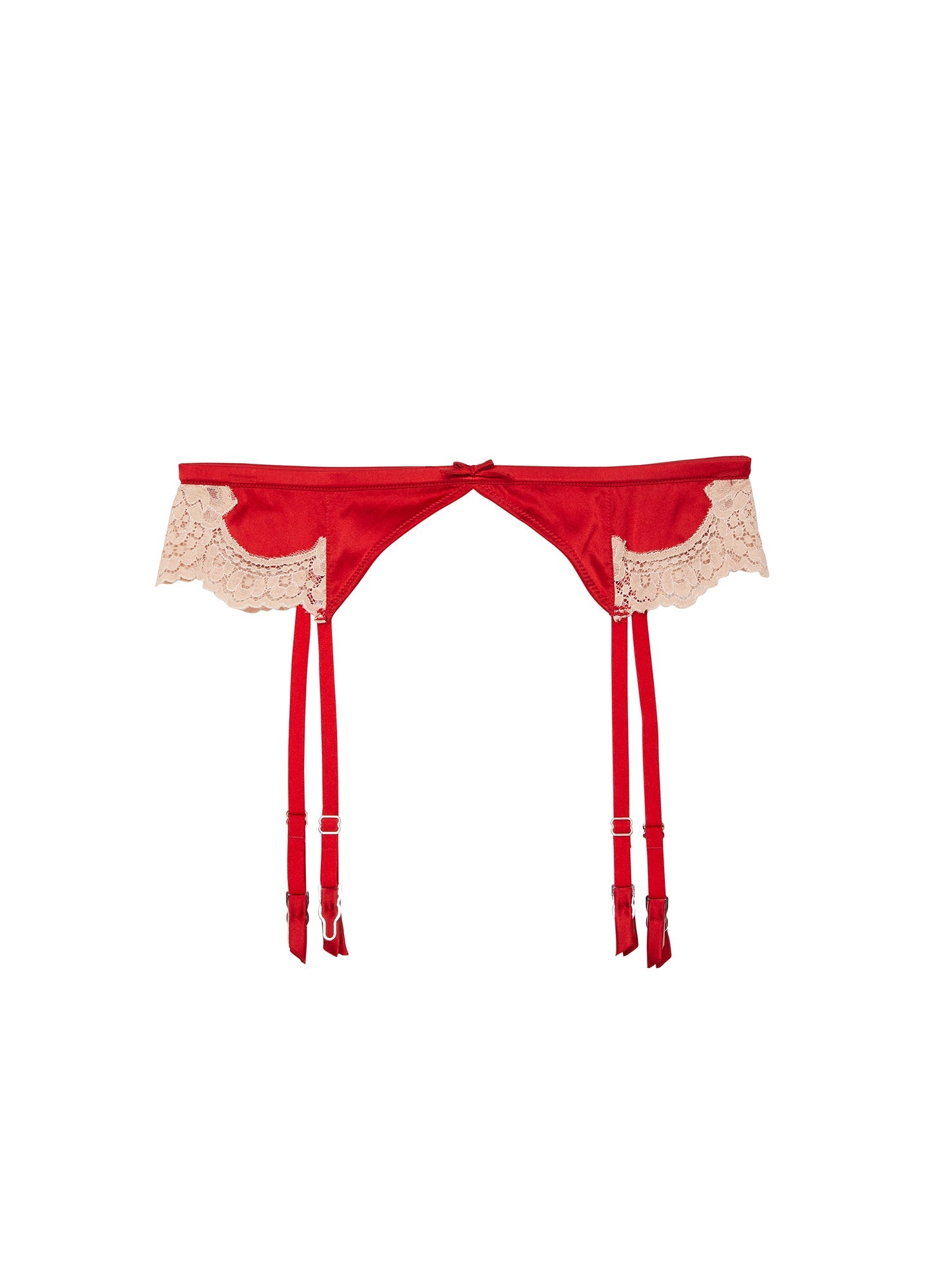Red James Lace Garter | Fleur du Mal