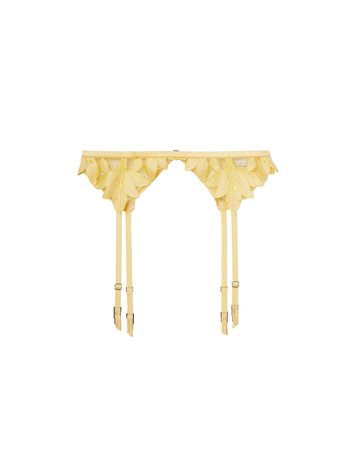 Lily Embroidery Garter Belt | Fleur du Mal