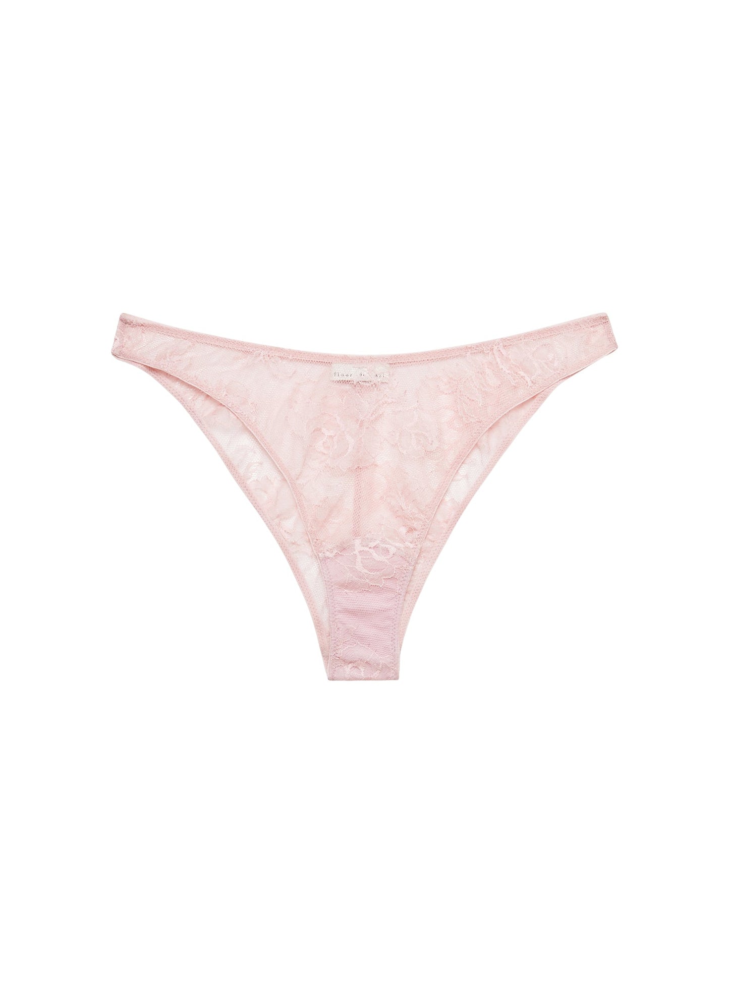 Peach Blossom Bouquet Lace Cheeky | Fleur du Mal