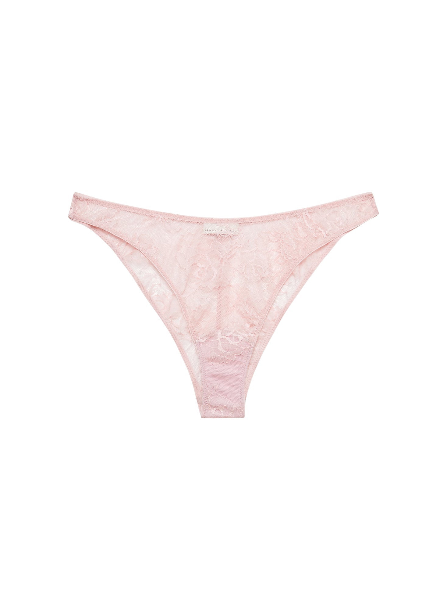 Peach Blossom Bouquet Lace Cheeky | Fleur du Mal