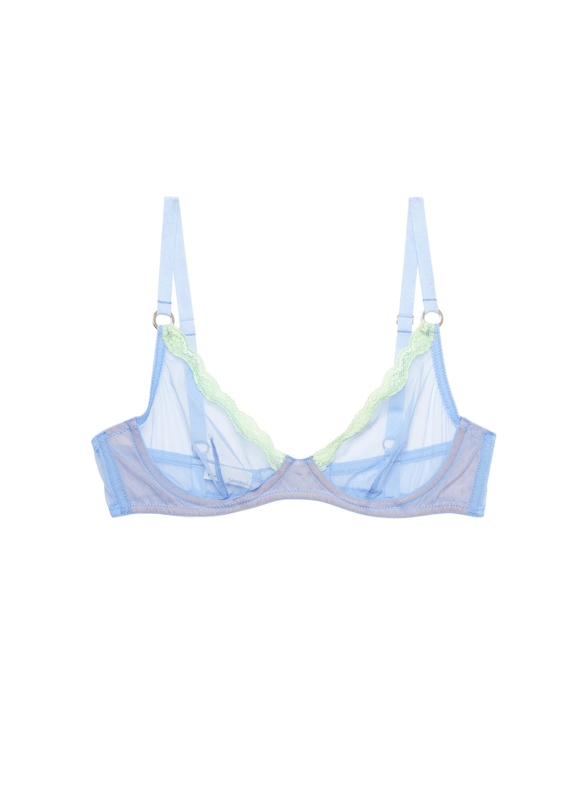 Daydream Sheer Tulle Demi Bra | Fleur du Mal
