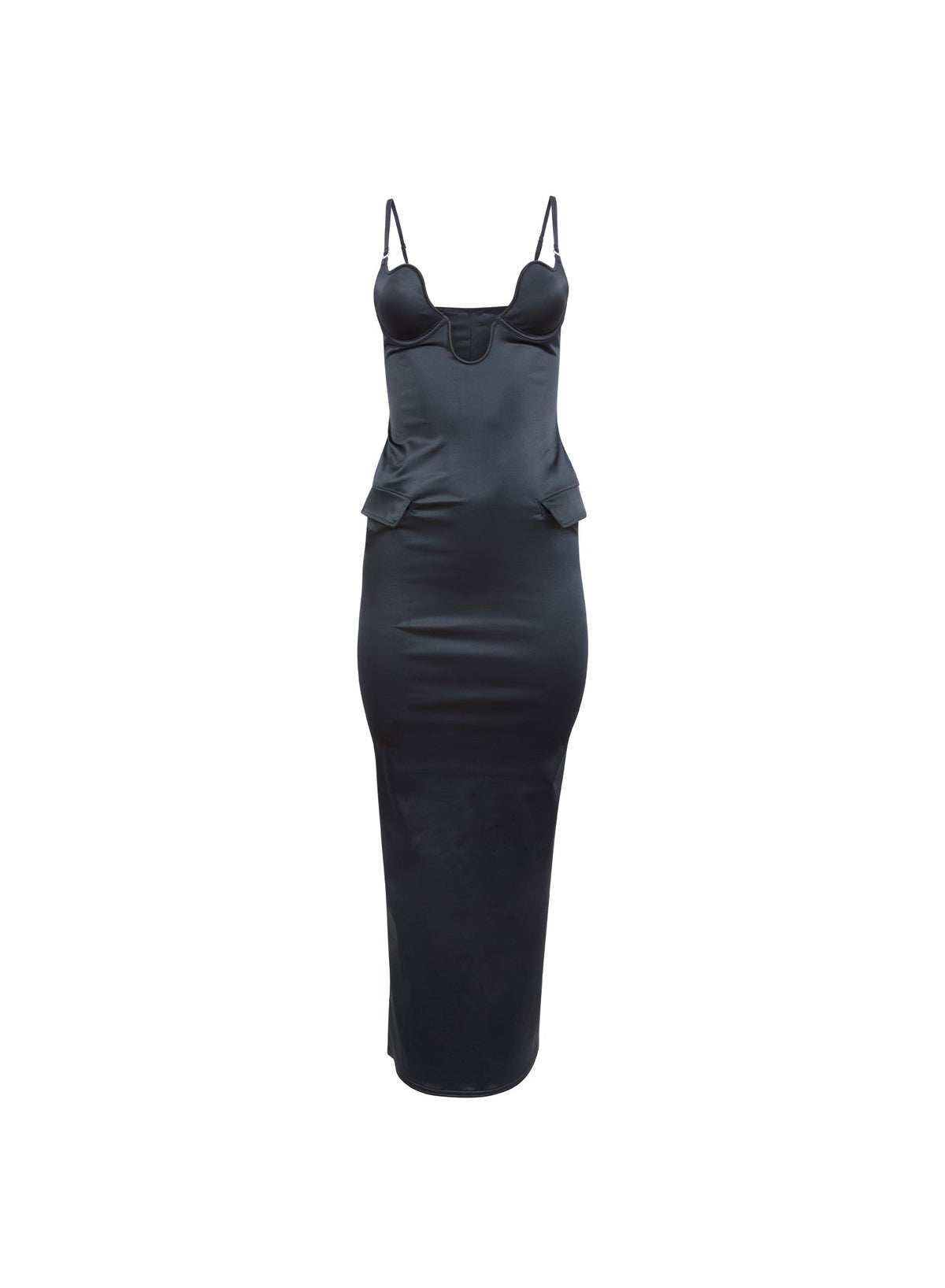 Black Seduce-U Plunge Dress | Fleur du Mal