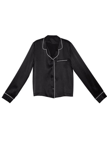 Black Fleur PJ Top | Fleur du Mal
